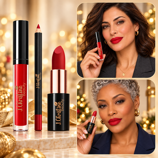 3-in-1 Lip Kit | Lip Liner, Liquid Lip Color & Lipstick